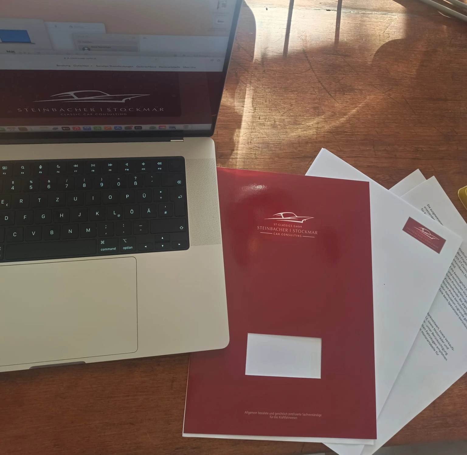 Schadensbericht für Kfz-Versicherung