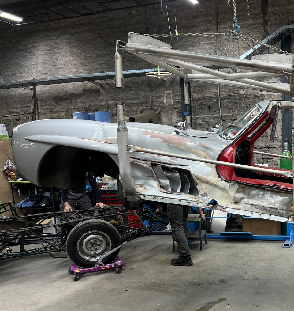 Unfallschaden Kalkulation am Oldtimer